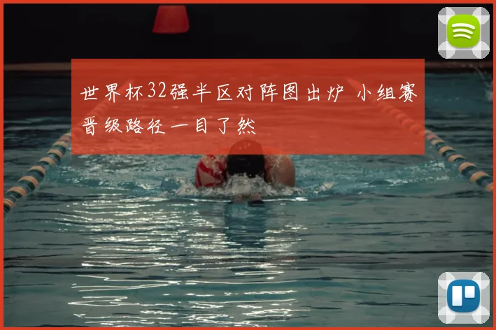 世界杯32强半区对阵图出炉 小组赛晋级路径一目了然